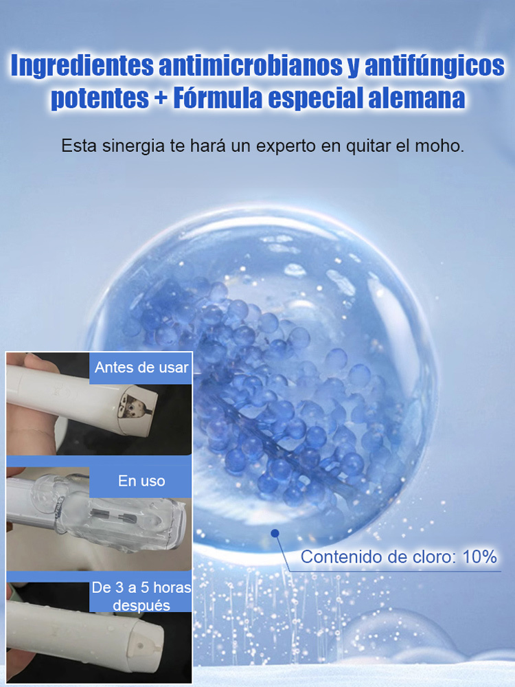 【1 Aplicación y Listo · Eliminación Eficaz de Moho】Limpiador de Hongos y Moho