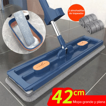 Nuevo estilo de trapeador grande y plano