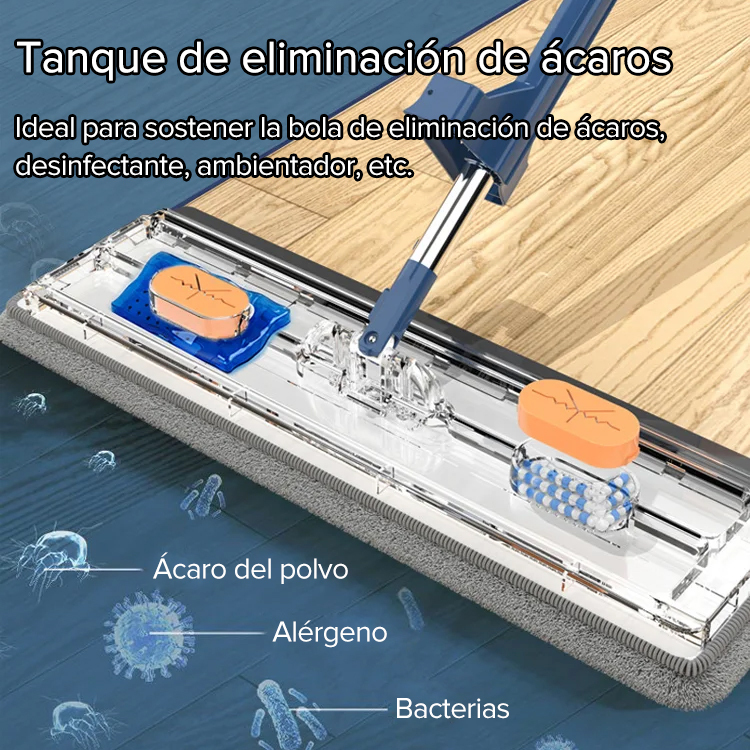 Nuevo estilo de trapeador grande y plano