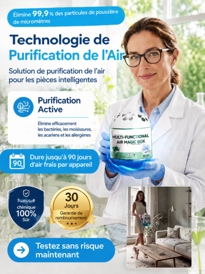 [Élimine efficacement 99,9 % des poussières de l'ordre du micron] La boîte magique anti-poussière ⭐⭐⭐⭐⭐ MÉDAILLE D'OR
