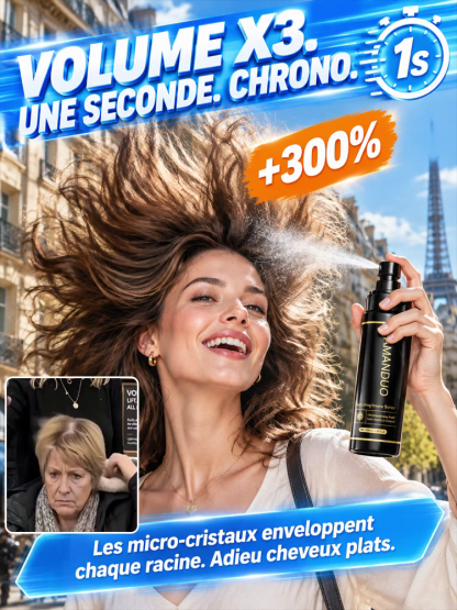 🏆 Le Secret des Salons Parisiens pour un Volume Instantané en 3 Secondes !