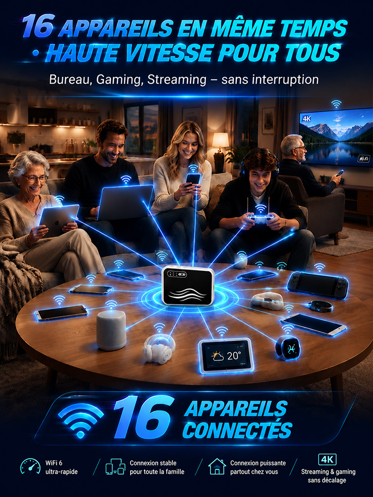[Pas de carte SIM & aucune configuration] WiFi Portable 🔥 0 € de frais mensuels à vie ! 🔥