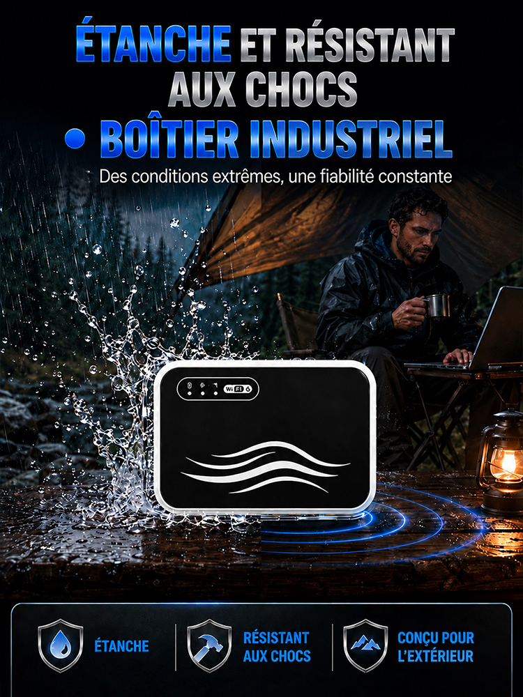 [Pas de carte SIM & aucune configuration] WiFi Portable 🔥 0 € de frais mensuels à vie ! 🔥