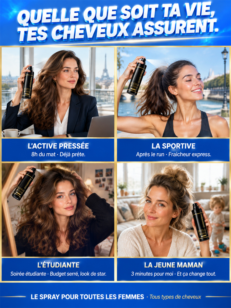 🏆 Le Secret des Salons Parisiens pour un Volume Instantané en 3 Secondes !