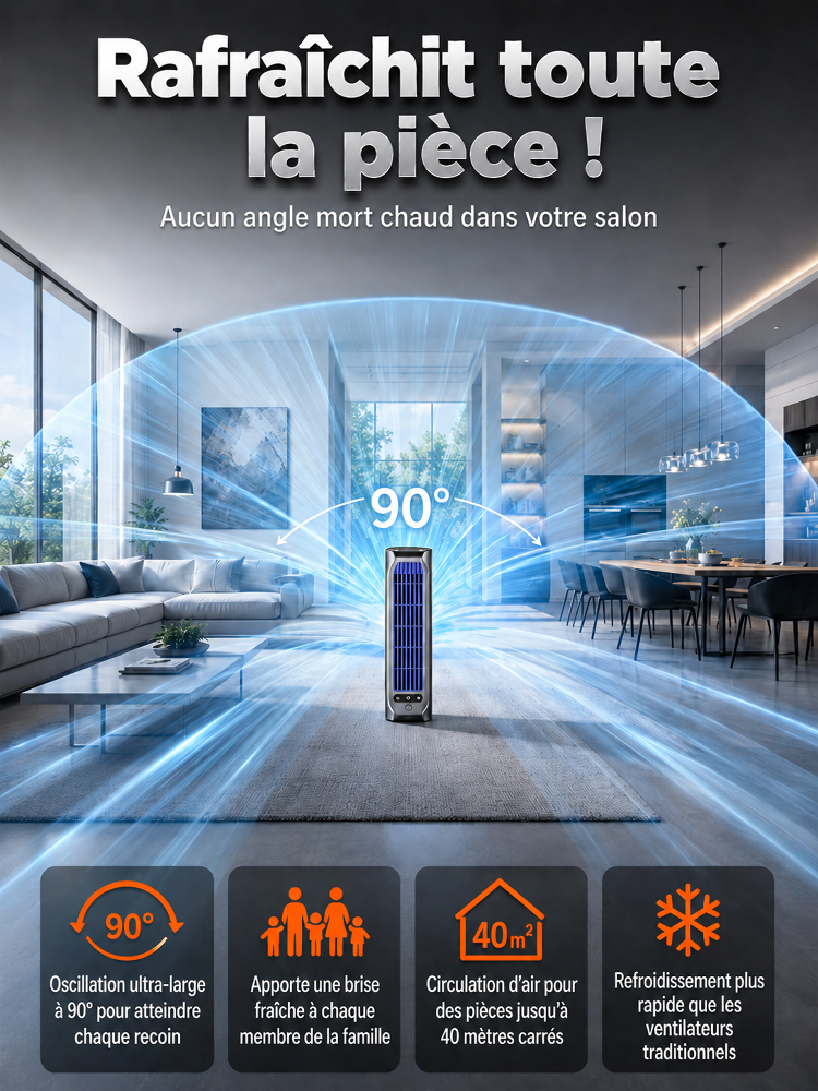 Nouveau modèle 2026 : Climatiseur miniature mis à niveau 🚫 Pas d'unité extérieure, pas de perçage