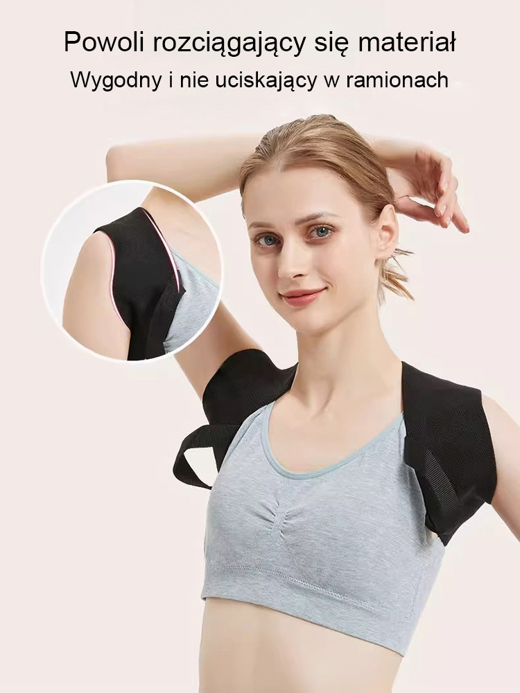 ⚡Tylko 10 minut dziennie na poprawną postawę! Nowy pas korekcyjny dla garbu