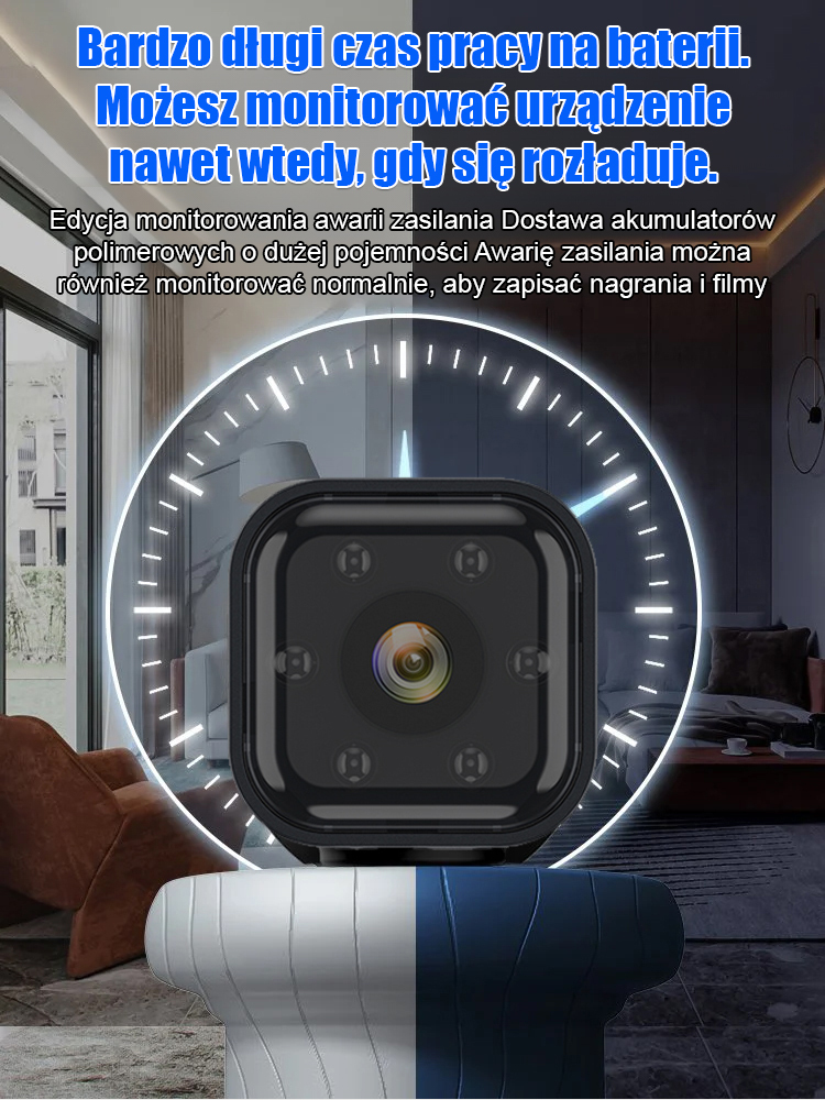 💰Nie potrzebujesz Wi-Fi ani kabli, a co najlepsze: nigdy nie zapłacisz miesięcznej opłaty! 🚀Ukryta bezprzewodowa kamera w wysokiej rozdzielczości