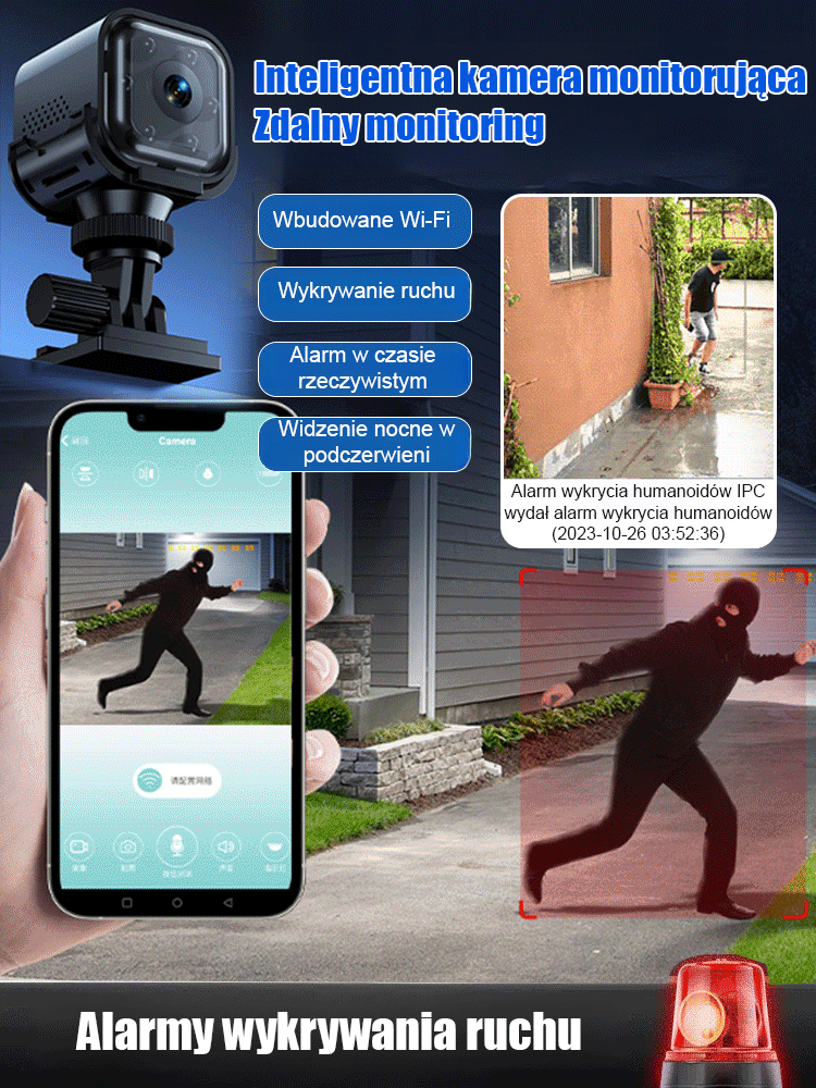 💰Nie potrzebujesz Wi-Fi ani kabli, a co najlepsze: nigdy nie zapłacisz miesięcznej opłaty! 🚀Ukryta bezprzewodowa kamera w wysokiej rozdzielczości