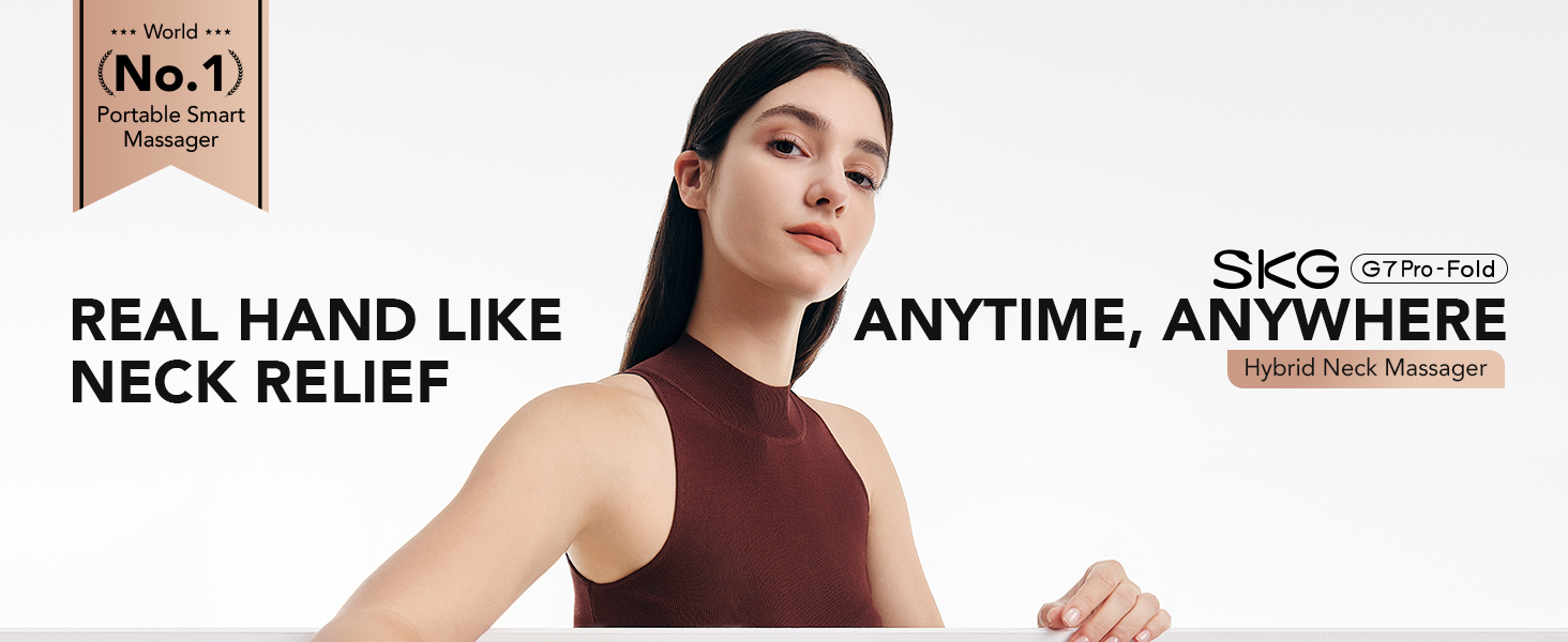 G7 PRO FOLD neck massager