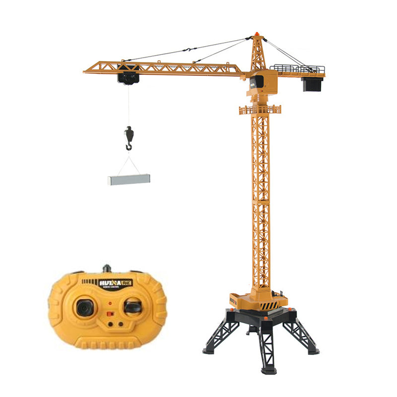 585 Toys RC 1/14 12CH Lifting Tower Crane Model Gifts 2.4G Radio Battery Remote Control Construction Model