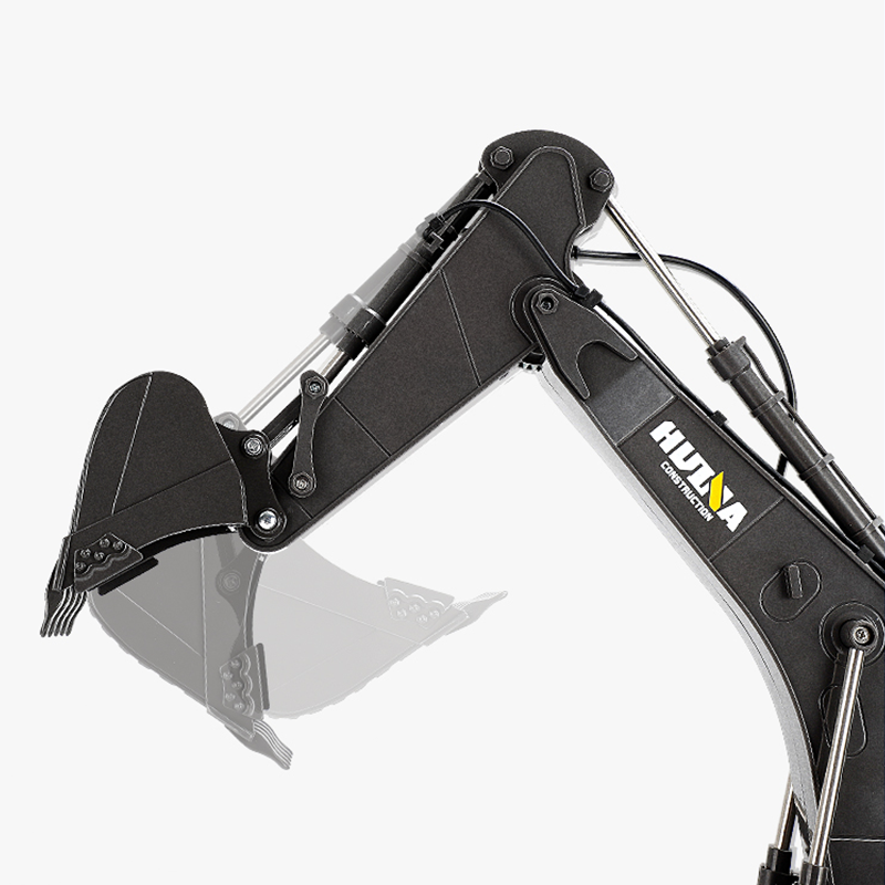  Toy 1/14 592 RC Tracked Excavator Car Model Gift 2.4G Radio Light Sound Remote Control Construction Vehicle