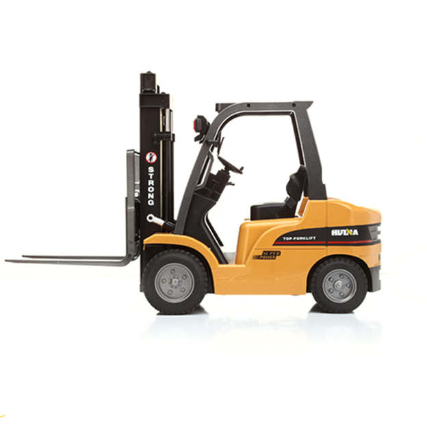 577 1/10 RC Forklift Model Truck Toys 2.4G Remote Control 8CH Car Battery Hook Light Sound