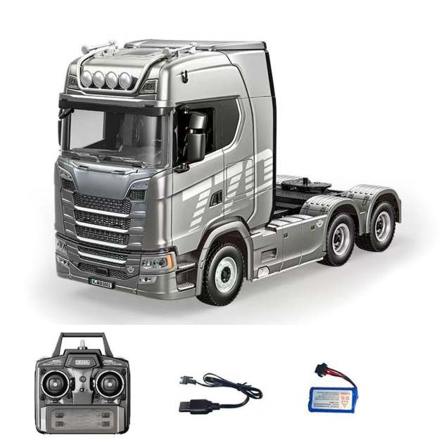 770S 1/18 RC Tractor Truck Toys 1501 Model RTR 7.4V Battery Radio 19CH Light Sound Effects Remote Control Lorry Car