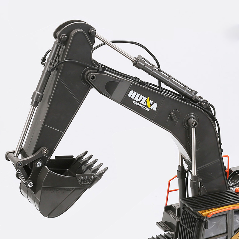  Toy 1/14 592 RC Tracked Excavator Car Model Gift 2.4G Radio Light Sound Remote Control Construction Vehicle