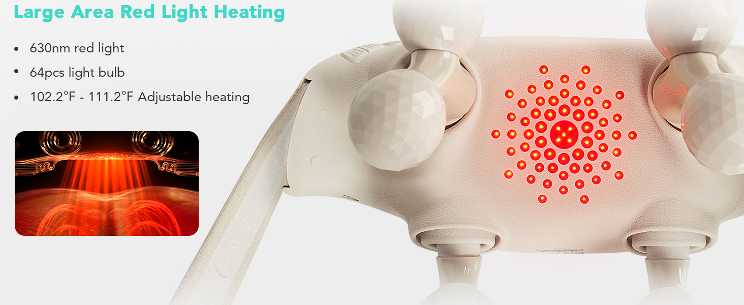 neck massager with heat for pain relief