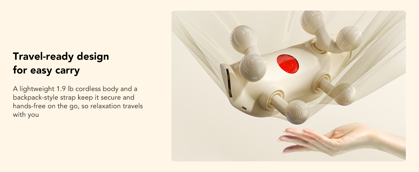 neck massager for pain relief deep tissue