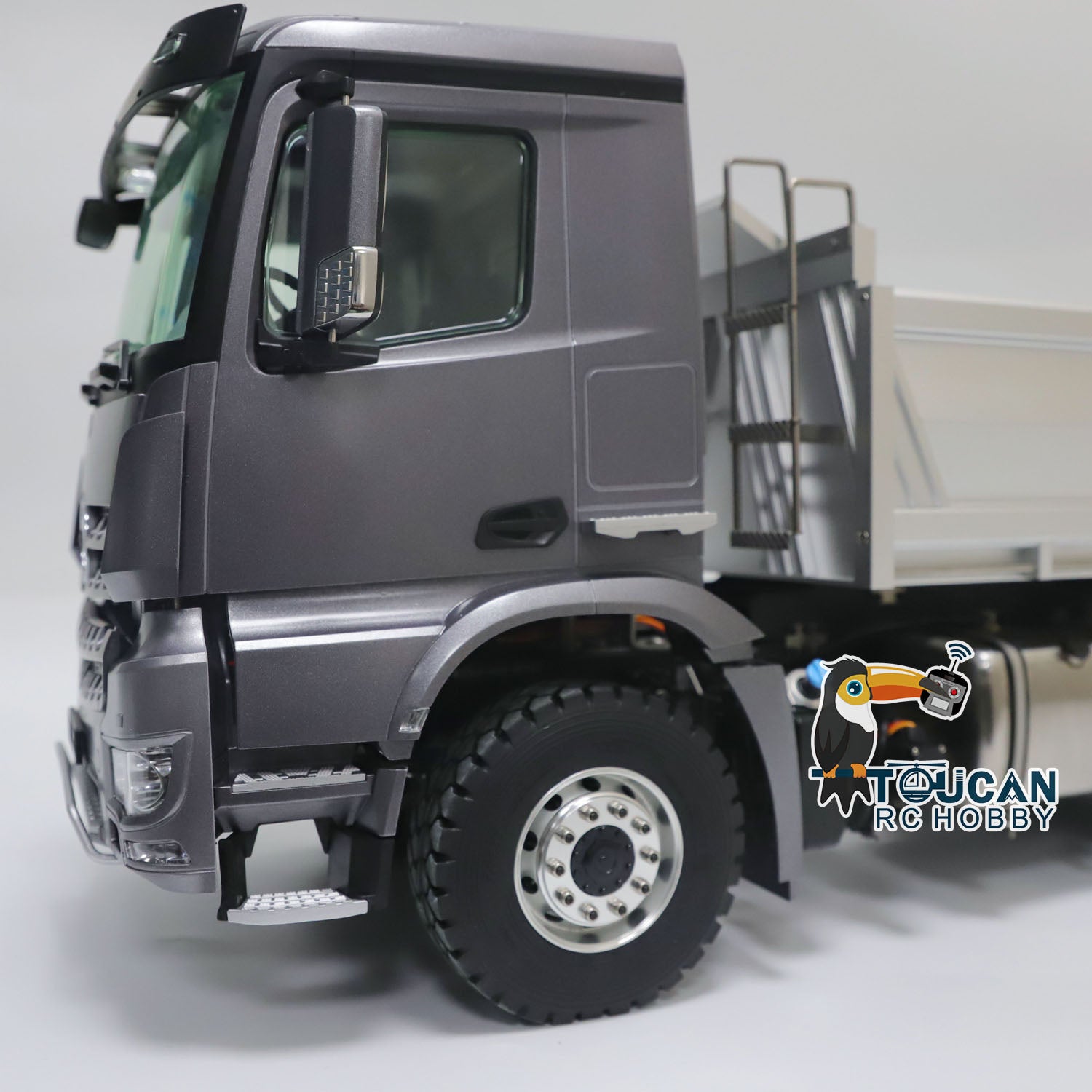 1/14 6x6 K3364 Hydraulic RC Dump Truck Remote Controlled Dumper Tipper Toy Electric Car Hobby Painted Model