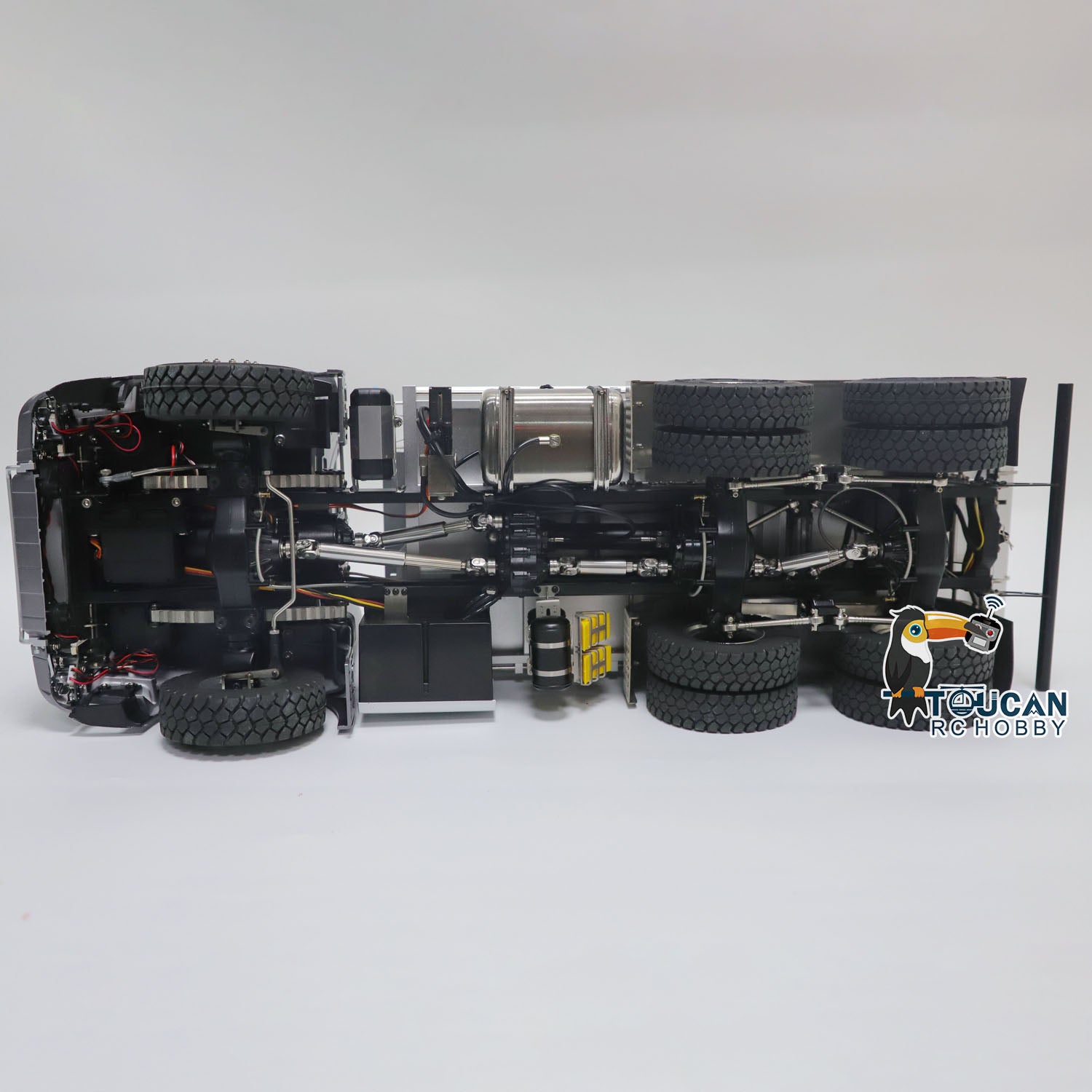  1/14 6x6 K3364 Hydraulic RC Dump Truck Remote Controlled Dumper Tipper Toy Electric Car Hobby Painted Model