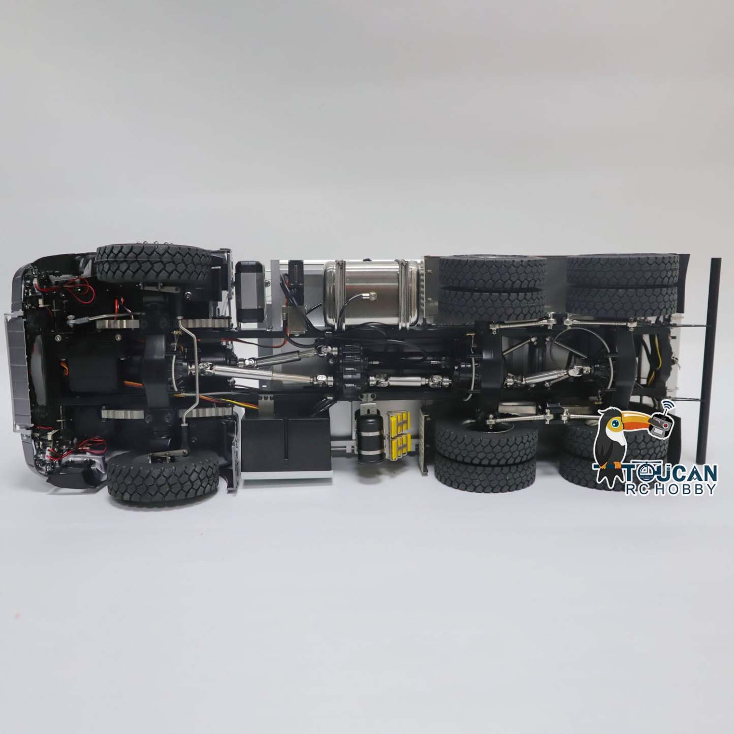  1/14 6x6 K3364 Hydraulic RC Dump Truck Remote Controlled Dumper Tipper Toy Electric Car Hobby Painted Model