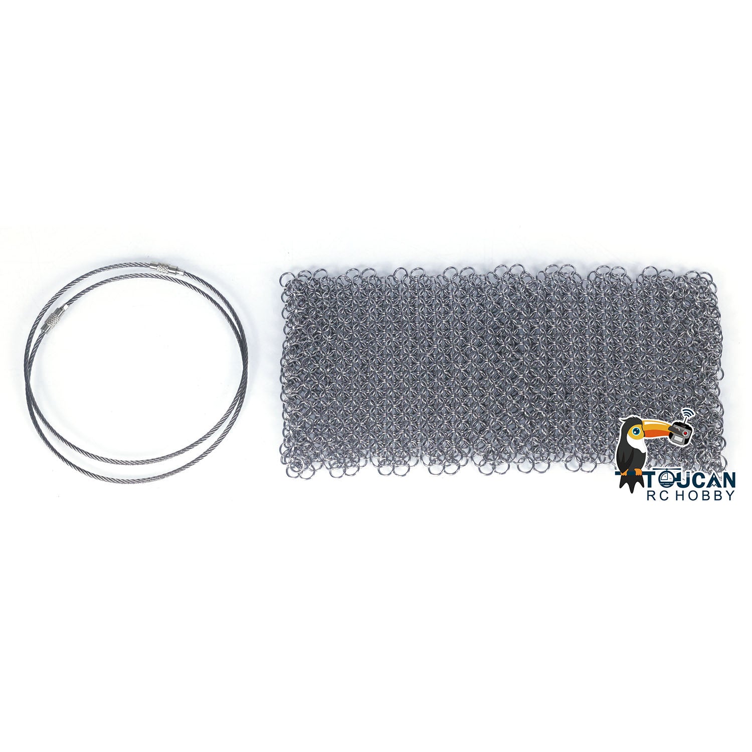 Metal Tyre Chain for 1/14 K988 RC Hydraulic Loader Remote Controlled Construction Vehicle Trucks Car Model DIY Spare Parts