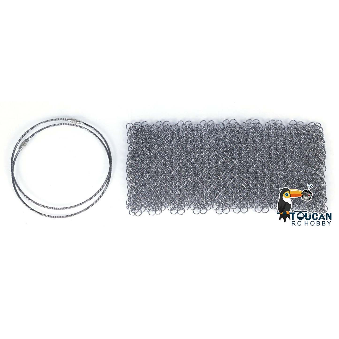 Metal Tyre Chain for 1/14 K988 RC Hydraulic Loader Remote Controlled Construction Vehicle Trucks Car Model DIY Spare Parts