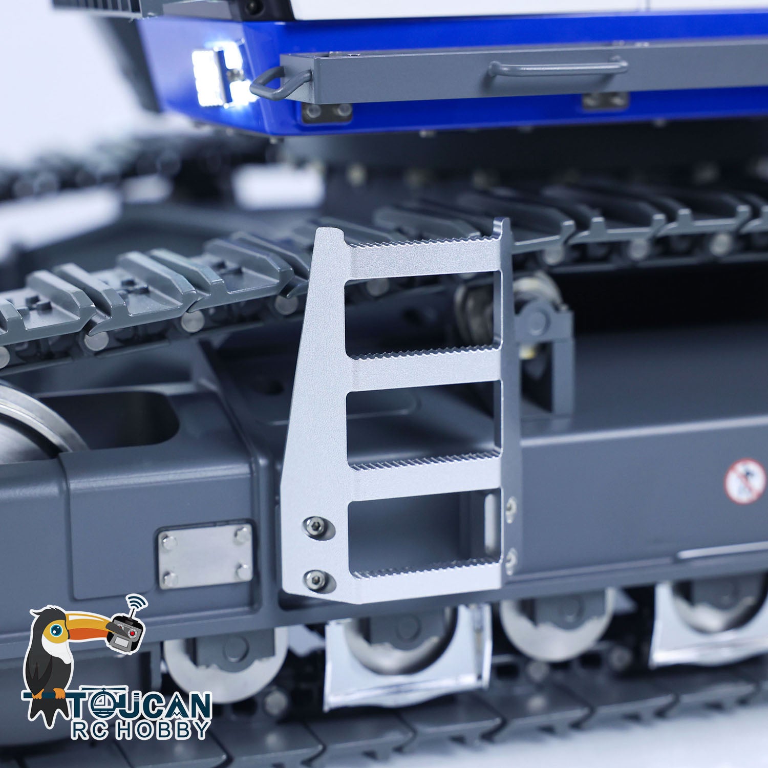 K970-100S Pro Version 1/14 Hydraulic RC Excavator Digger Metal Construction Vehicles Ready to Run with Smoker Light Sound