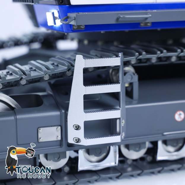 K970-100S Pro Version 1/14 Hydraulic RC Excavator Digger Metal Construction Vehicles Ready to Run with Smoker Light Sound