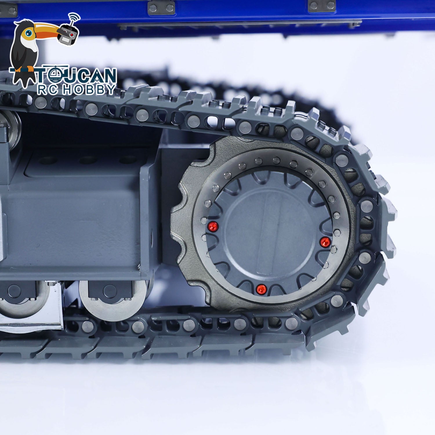 K970-100S Pro Version 1/14 Hydraulic RC Excavator Digger Metal Construction Vehicles Ready to Run with Smoker Light Sound