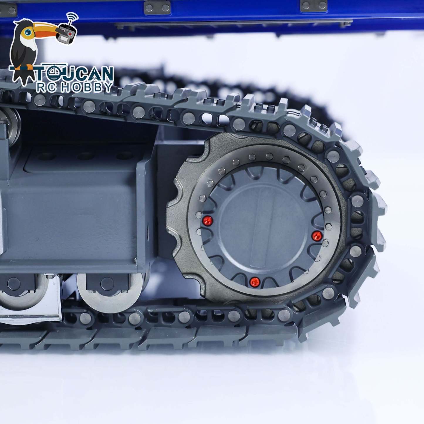 K970-100S Pro Version 1/14 Hydraulic RC Excavator Digger Metal Construction Vehicles Ready to Run with Smoker Light Sound