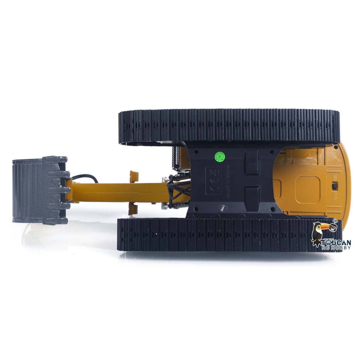 New Upgrade  1/14 Metal Excavator Model Engineering Vehicle 580 Electric Ball Grabber 360 Rotating Shear Claw Sound Lights