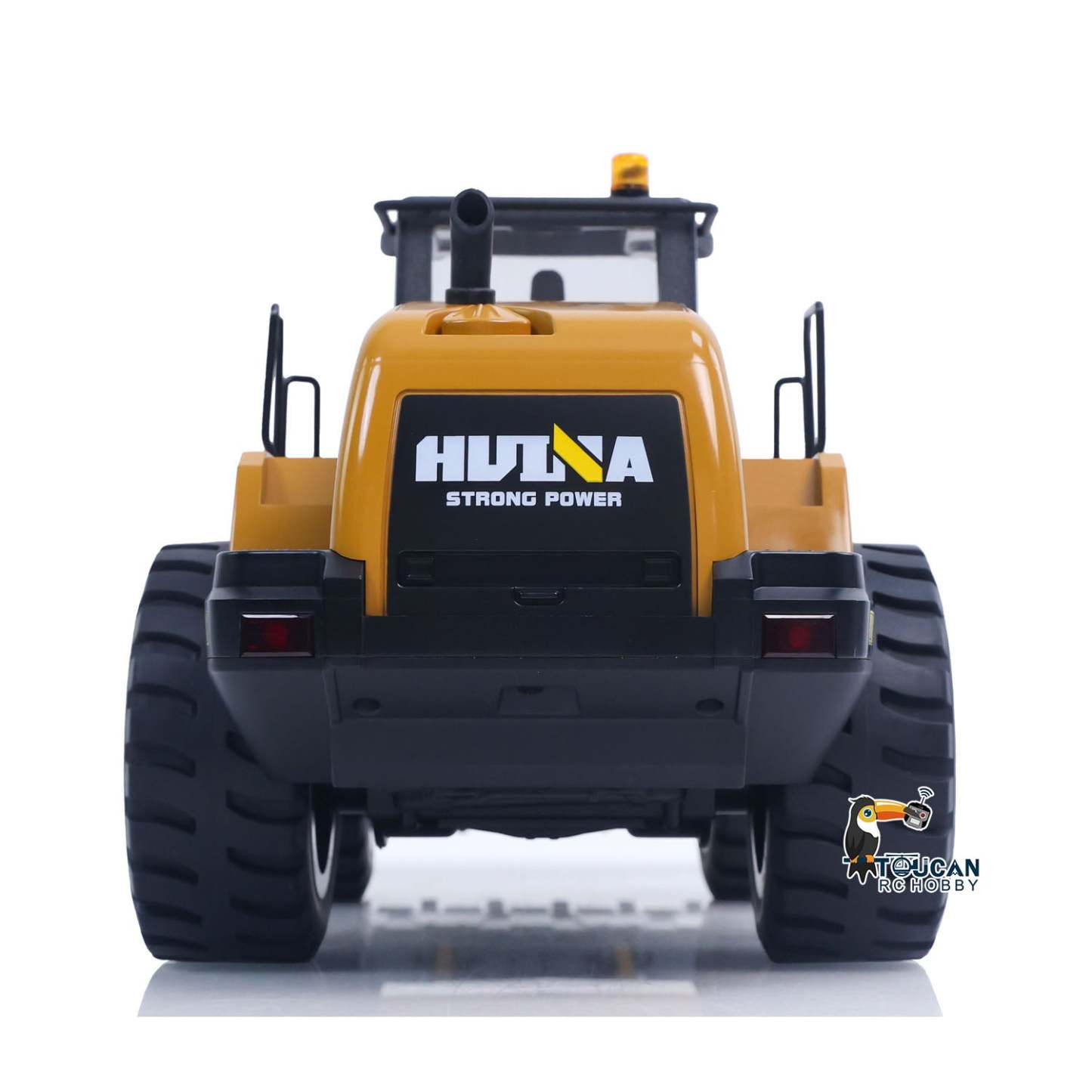 Fast Free Shipping for EU 1/14 HUINA Toys 2.4G 10CH Radio Controlled Loader 1583 Assembled Electric Lifting System Lights Sound RC Construction Vehicles