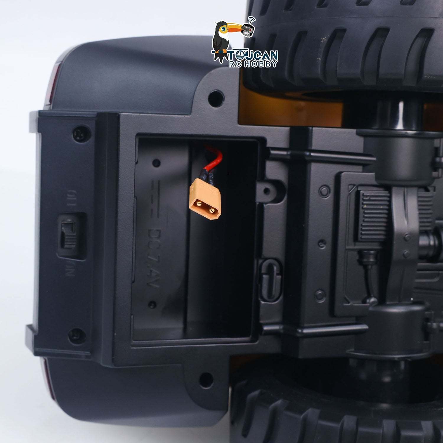 Fast Free Shipping for EU 1/14 HUINA Toys 2.4G 10CH Radio Controlled Loader 1583 Assembled Electric Lifting System Lights Sound RC Construction Vehicles