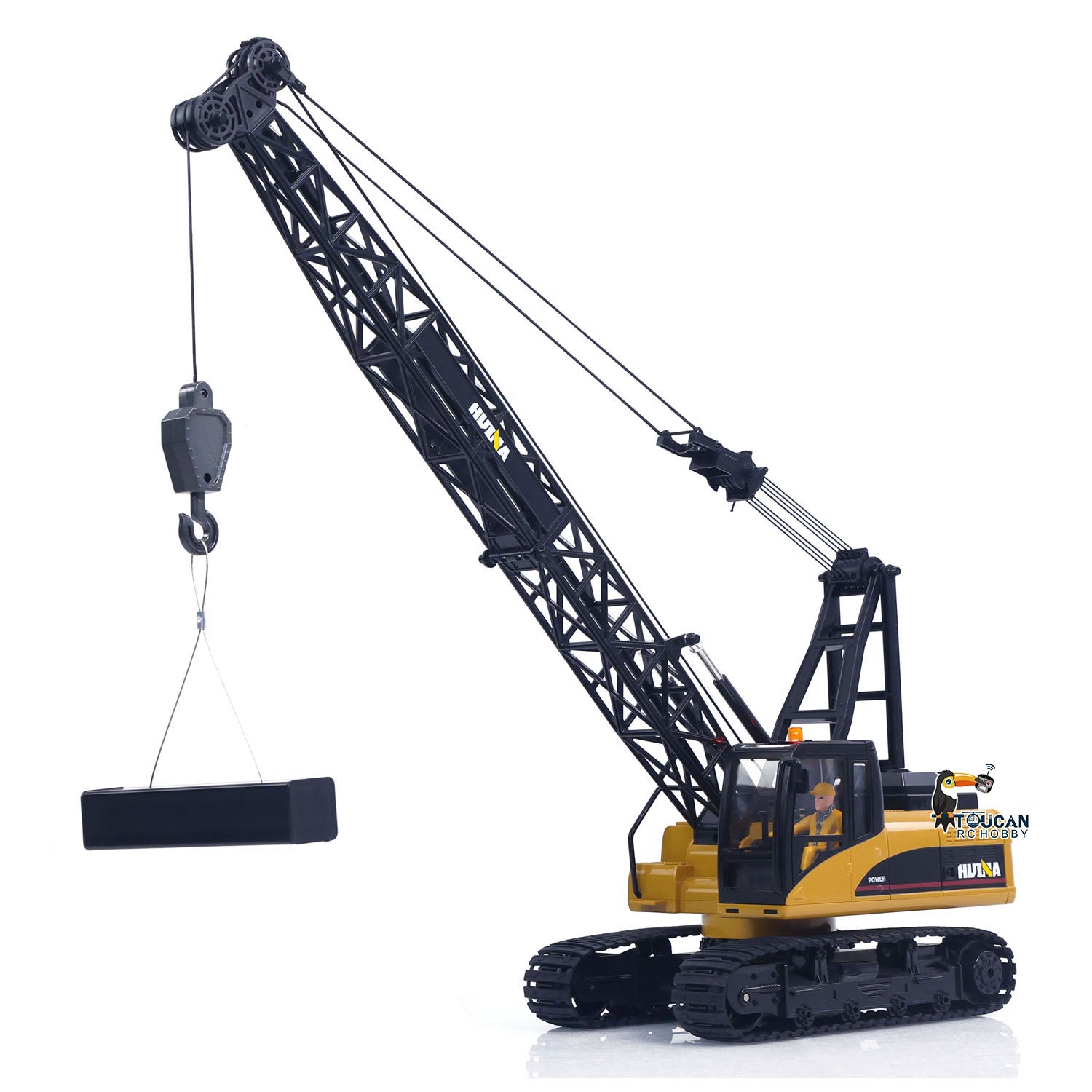 572 15CH RC 1/14 Construction Crane Truck Tower Excavator Model Car 1572 Remote Control Toy