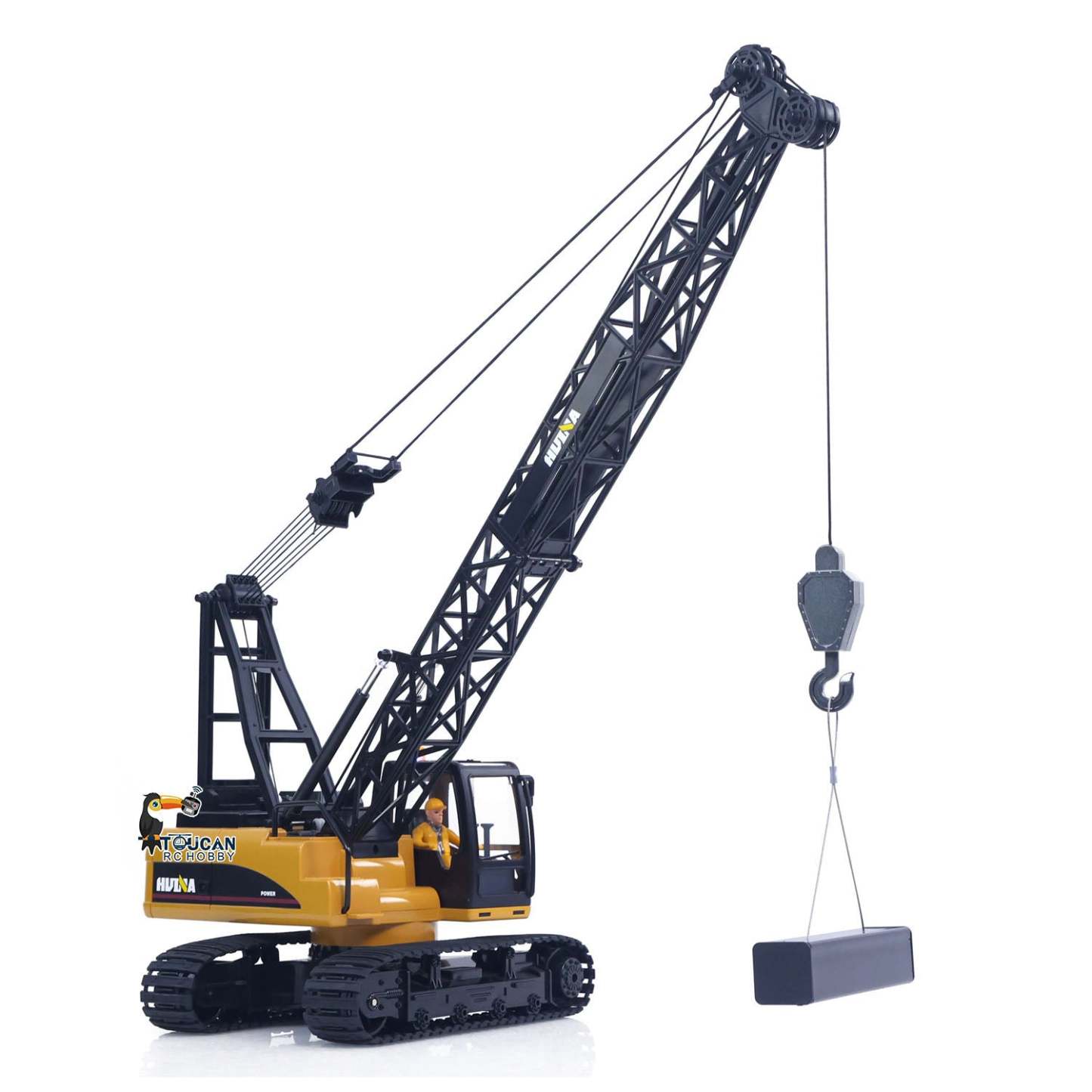 572 15CH RC 1/14 Construction Crane Truck Tower Excavator Model Car 1572 Remote Control Toy