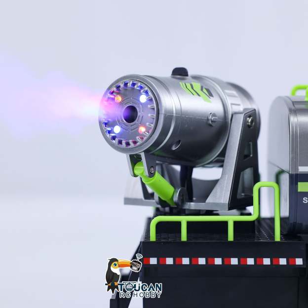 1/18 1316 Spray Fog Cannon Truck 9CH RC Car 2.4G Remote Control Model Plastic Toys Battery Charger