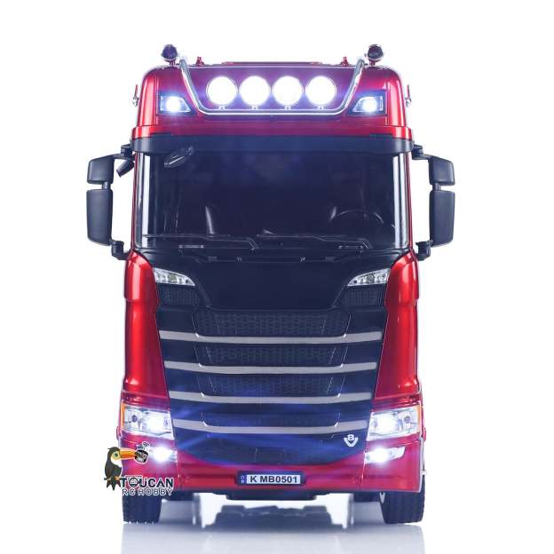 770S 1/18 RC Tractor Truck Toys 1501 Model RTR 7.4V Battery Radio 19CH Light Sound Effects Remote Control Lorry Car