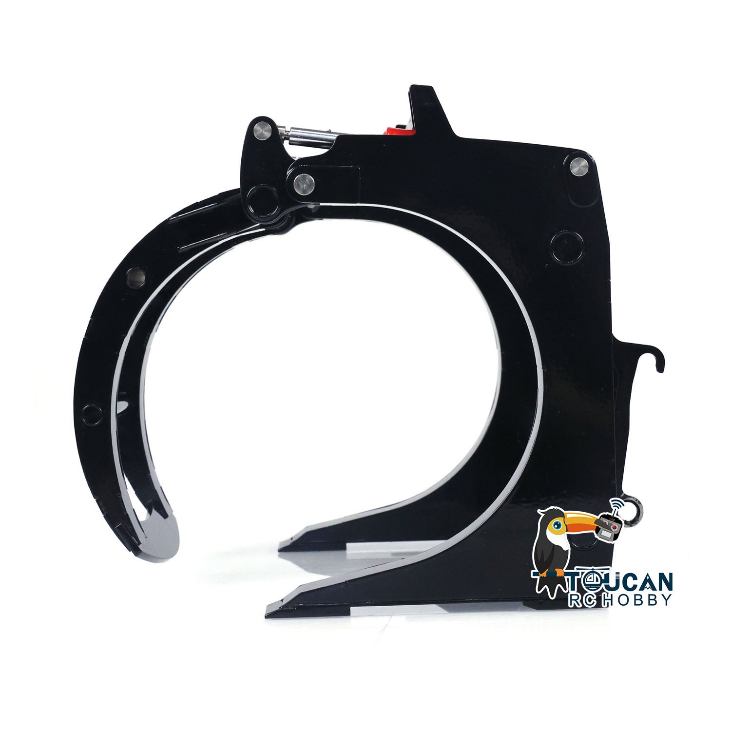 Kabolite Metal Hydraulic Long Short Clamp for 1/14 K988 100S RC Loader Truck Construction Vehicle Hobby Model Attachments Devices