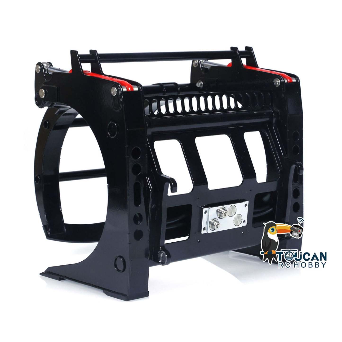 Kabolite Metal Hydraulic Long Short Clamp for 1/14 K988 100S RC Loader Truck Construction Vehicle Hobby Model Attachments Devices