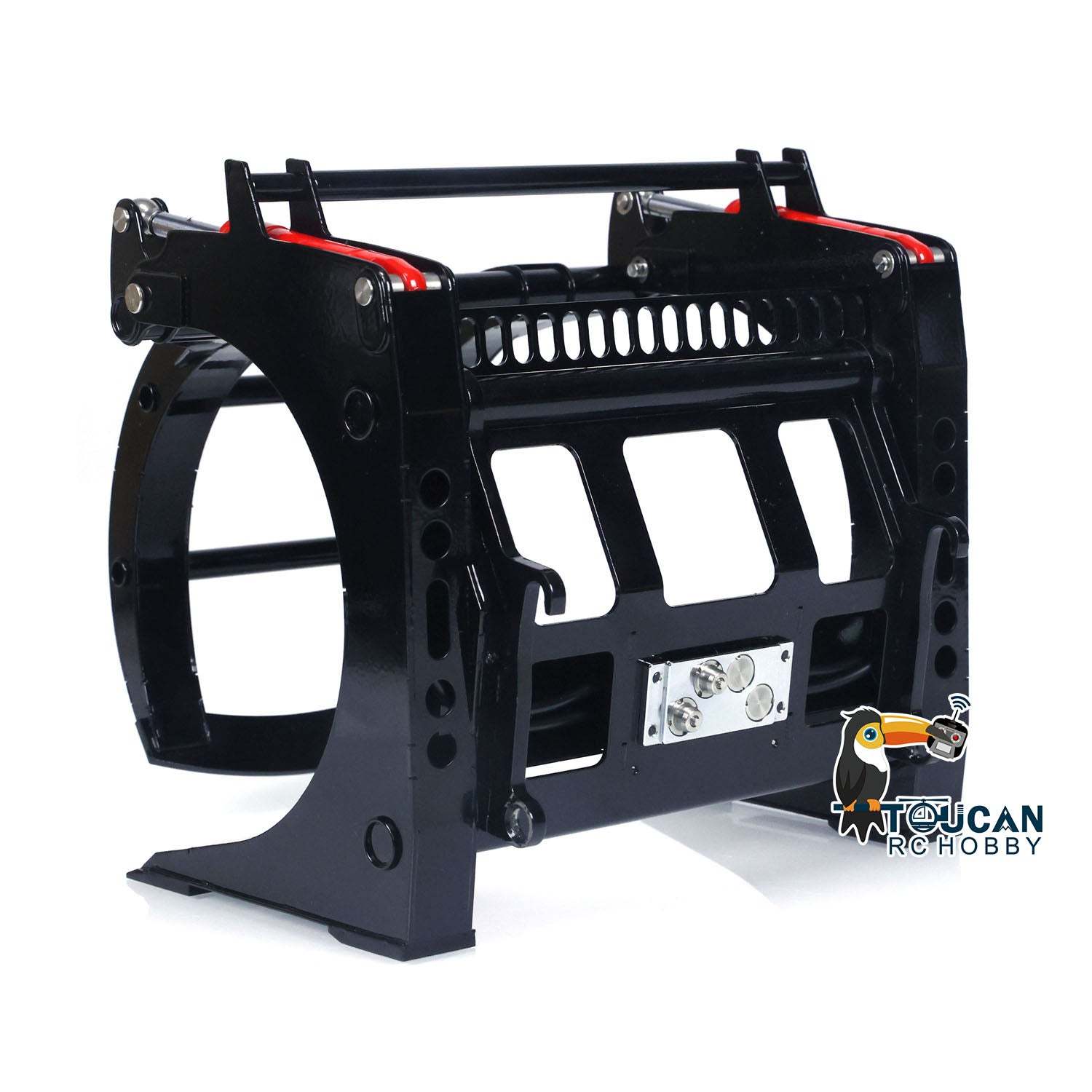 Kabolite Metal Hydraulic Long Short Clamp for 1/14 K988 100S RC Loader Truck Construction Vehicle Hobby Model Attachments Devices