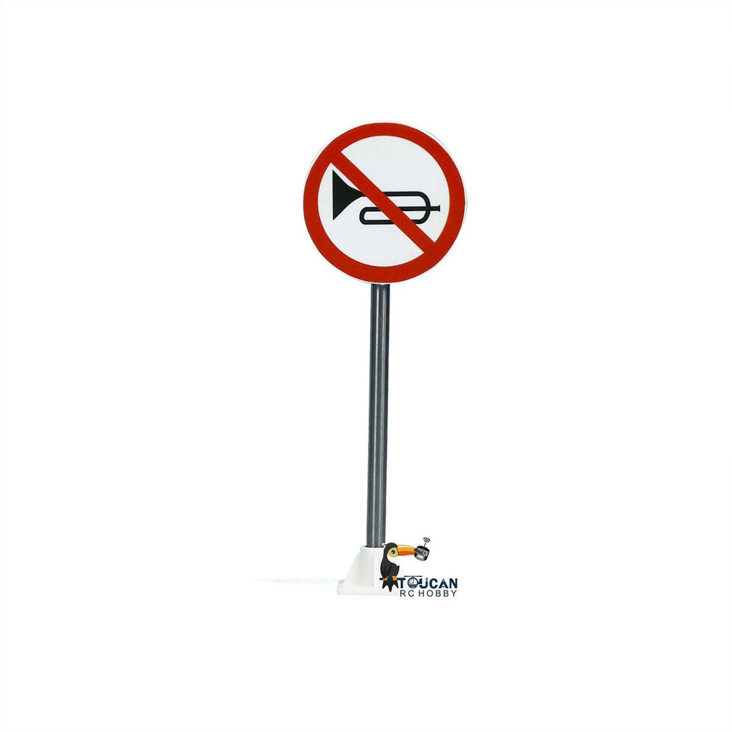 Decorative Traffic Sign Guard Rail Barrier Traffic Cones Crash Bucket for 1/14 RC Construction Vehicles Remote Control Car