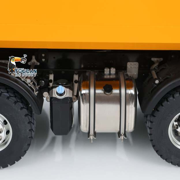 1/14 8X8 RC Hydraulic Dumper Truck K3365 Metal Ready To Run Tipper Remote Control Cars Models DIY Toy ST8 Transmitter