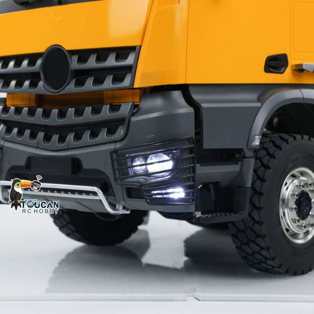 1/14 8X8 RC Hydraulic Dumper Truck K3365 Metal Ready To Run Tipper Remote Control Cars Models DIY Toy ST8 Transmitter