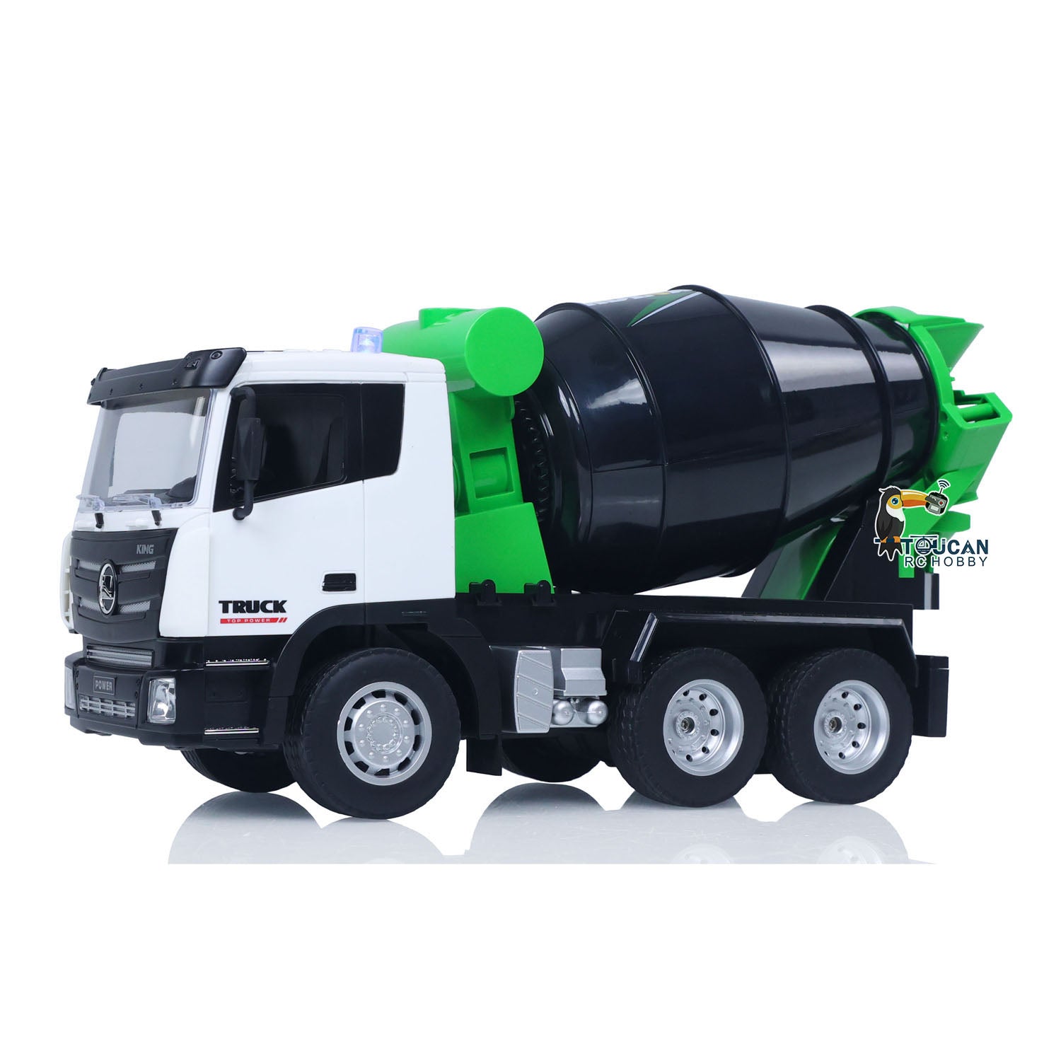 1/18 1557 9CH RC Concrete Car Mixer Truck Model 2.4G Remote Control Tractor Toy Gift