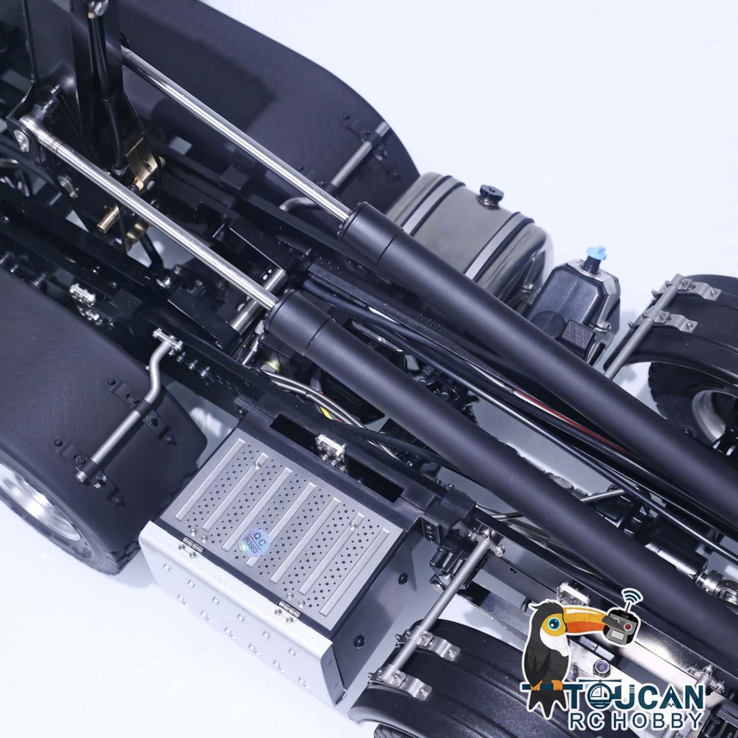 1/14 8X8 RC Hydraulic Dumper Truck K3365 Metal Ready To Run Tipper Remote Control Cars Models DIY Toy ST8 Transmitter