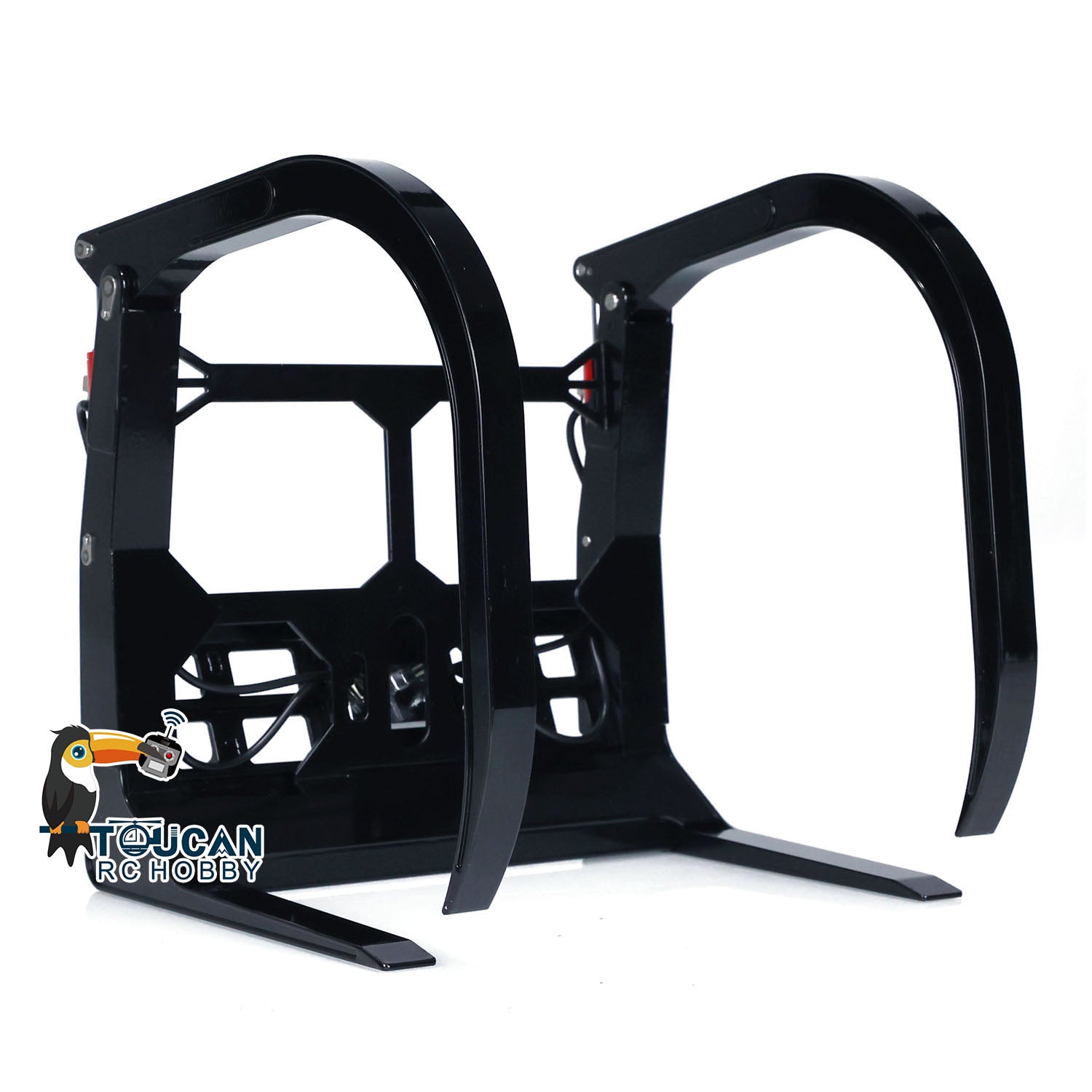 Kabolite Metal Hydraulic Long Short Clamp for 1/14 K988 100S RC Loader Truck Construction Vehicle Hobby Model Attachments Devices