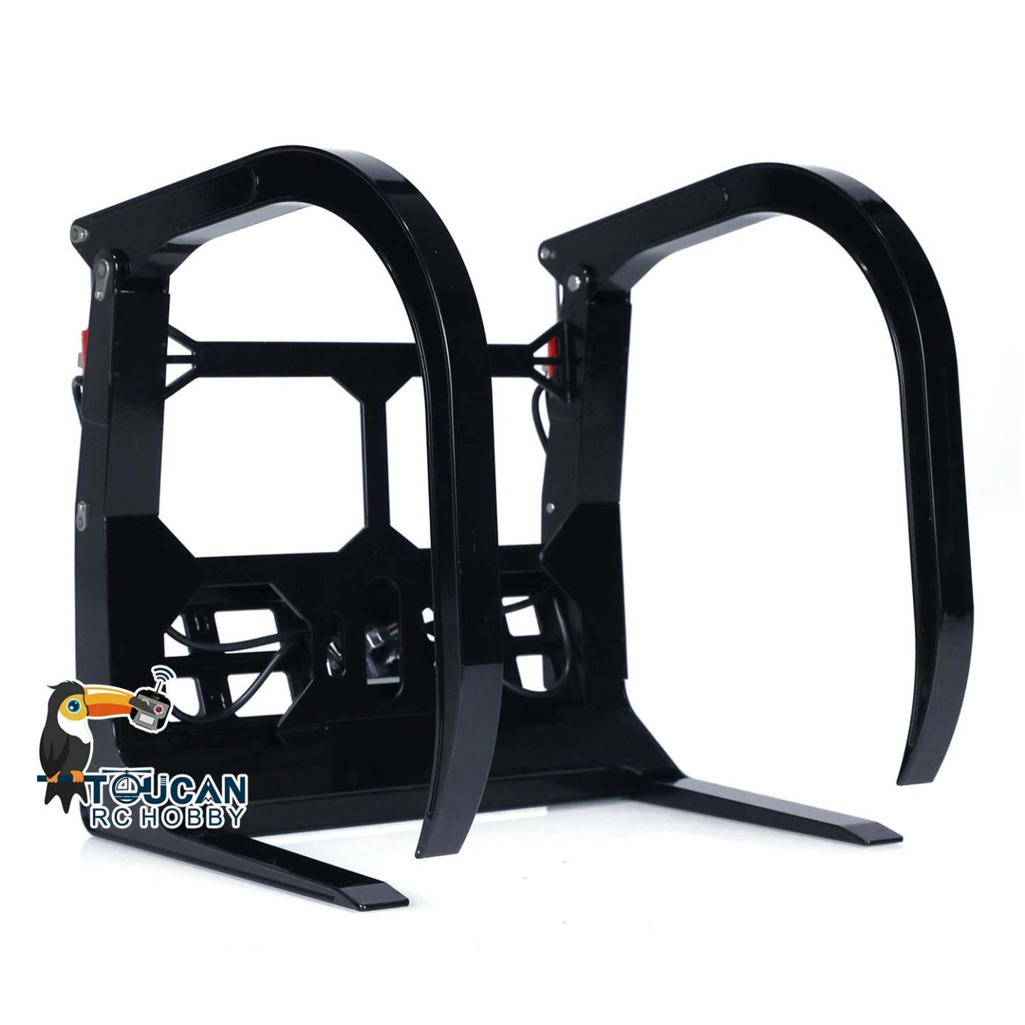 Kabolite Metal Hydraulic Long Short Clamp for 1/14 K988 100S RC Loader Truck Construction Vehicle Hobby Model Attachments Devices