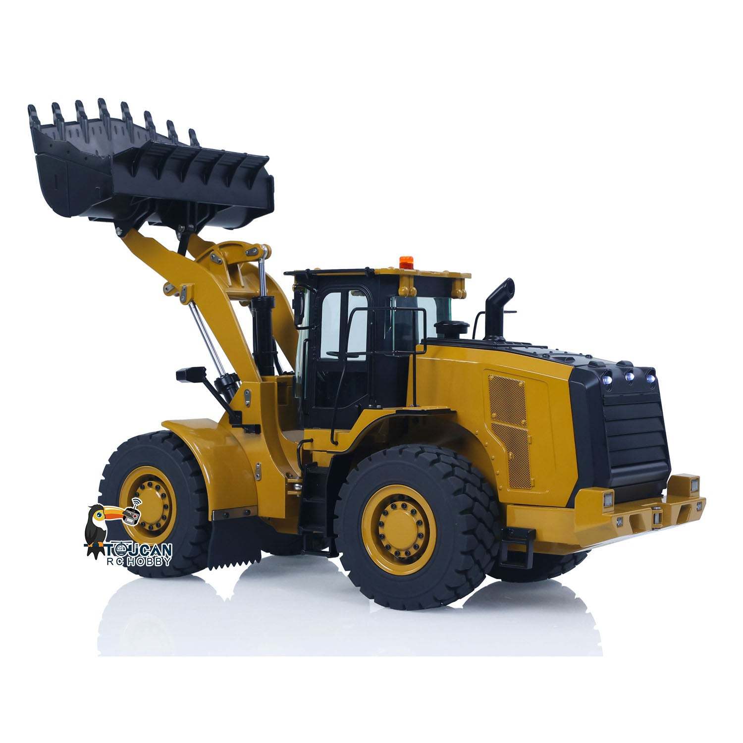 IN STOCK K966 2.4G 1/16 Hydraulic RC Loader Radio Control Truck 966 Electric Car DIY Model 7500mAh Battery Light System