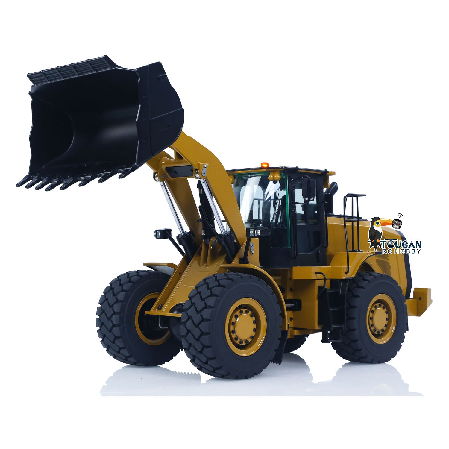 IN STOCK K966 2.4G 1/16 Hydraulic RC Loader Radio Control Truck 966 Electric Car DIY Model 7500mAh Battery Light System