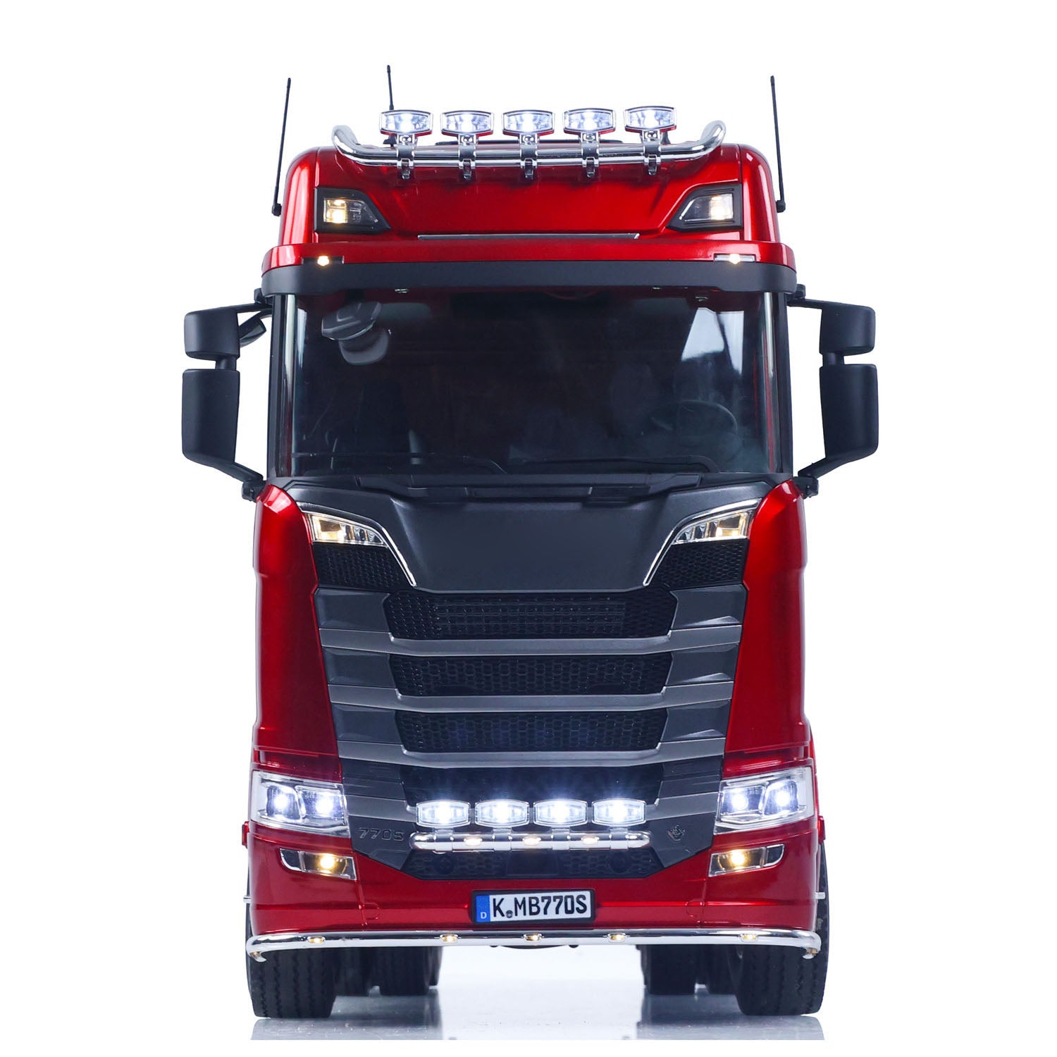 Fast Free Shipping for EU KABOLITE 1/14 770S 100 RC Tractor Truck 6x6 Remote Control Lorry Car 2Speed Gearbox Differential Lock Battery Radio RTR Model