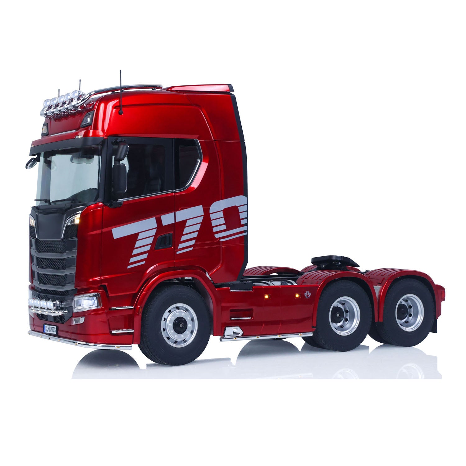 Fast Free Shipping for EU KABOLITE 1/14 770S 100 RC Tractor Truck 6x6 Remote Control Lorry Car 2Speed Gearbox Differential Lock Battery Radio RTR Model